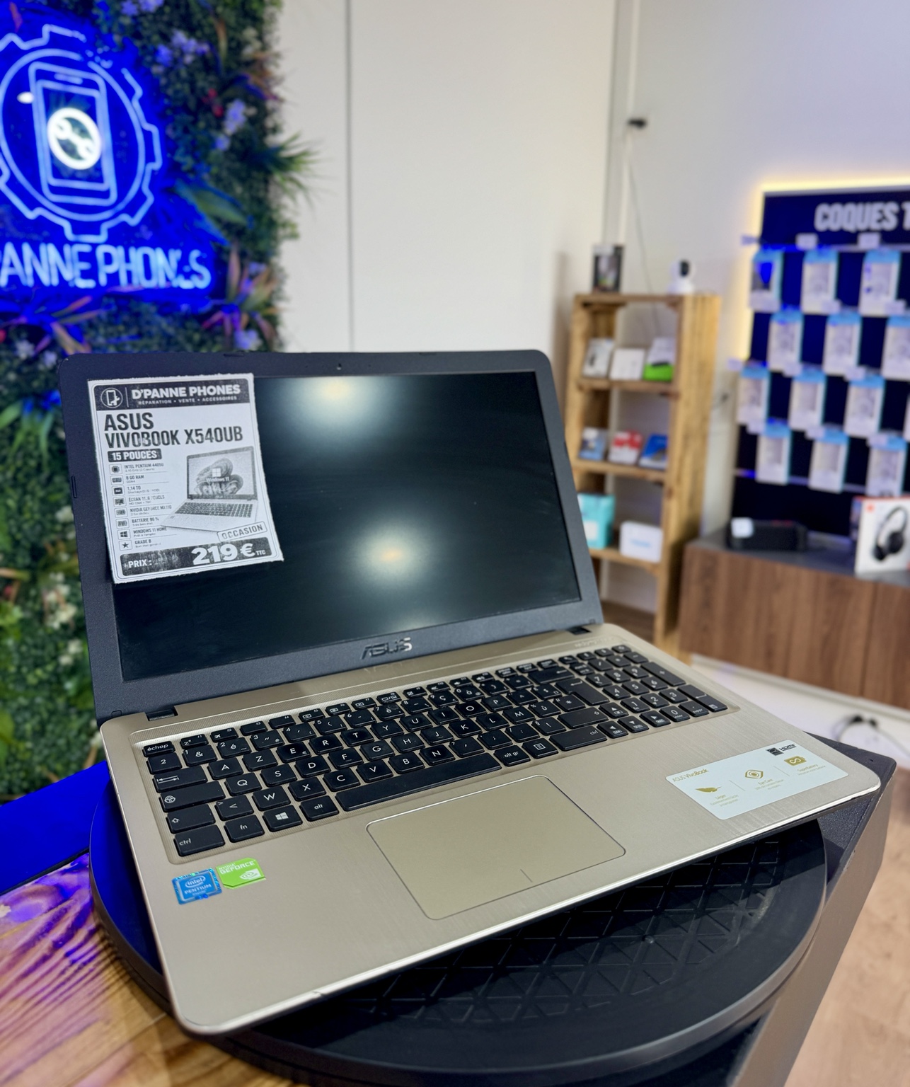 ASUS VivoBook X540UB d’occasion
