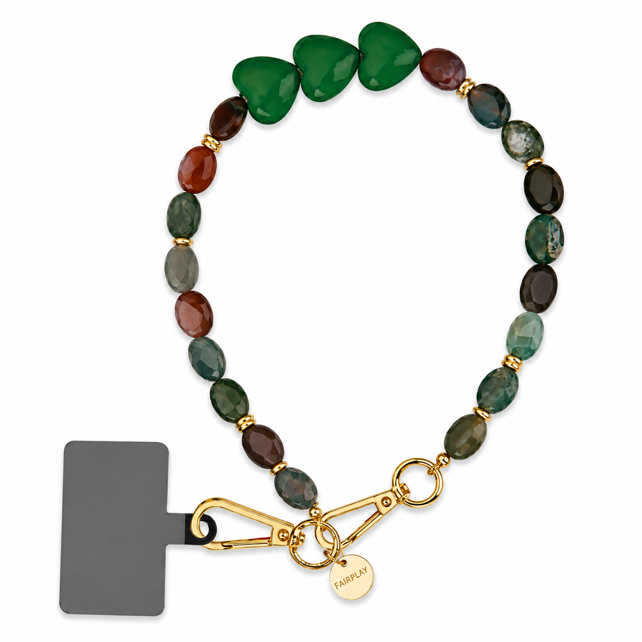 FAIRPLAY Chaine Courte 40cm Meryl (Vert)